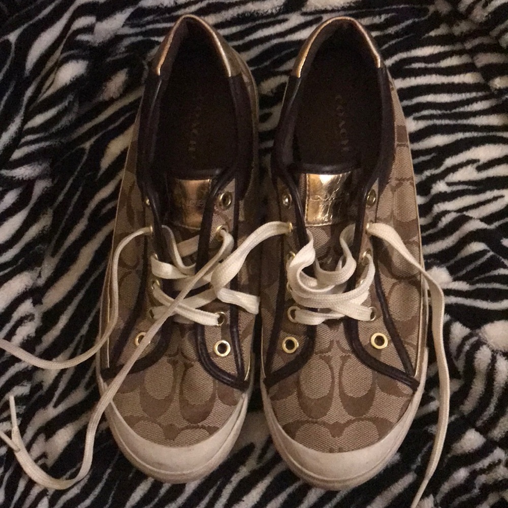 Coach tennis shoes